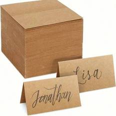 Shein Kraft Paper Place Cards 25pcs