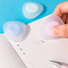 Correction Tape & Fluid on sale Shein 3pcs Multi-Color Thermal Erasers