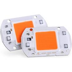 Light Bulbs Greenzech 30W Full Spectrum LED COB Chip Plant Grow Light AC220 110V