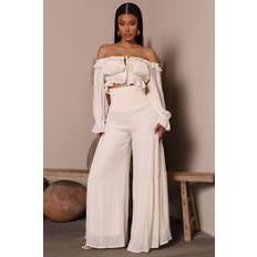 Base Layer Sets Fashion Nova We Should Be Pant Set - Ivory