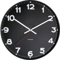 Karlsson New Classic Medium Black Väggklocka 40cm