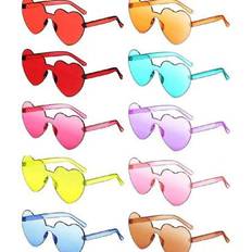 Photo Props, Party Hats & Sashes Shein Heart Shaped Party Glasses Pairs 12pcs
