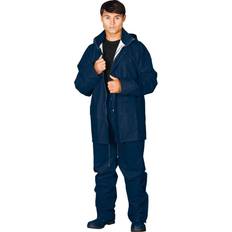 Rain Sets Regenschutzkleidung Polyurethan Set Hose Jacket - Blau