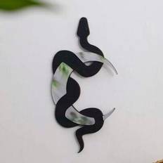 Acrylic Wall Decor Shein Black Snake Shaped Design Hanging Wall Decor