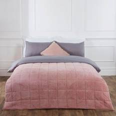 Weight Blankets Latitude Run Melik Teddy Fleece Blush 125 x L180 cm Weight blanket