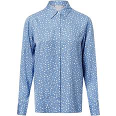 Tommy Hilfiger XXL Bluser Tommy Hilfiger Bluse - Blå/Lyseblå/Hvid