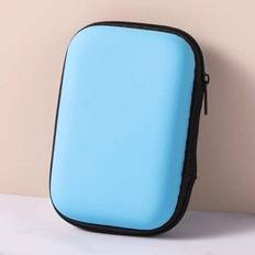 Blue Coin Purses Shein Portable Coin Purse Usb Data Cable - Charger