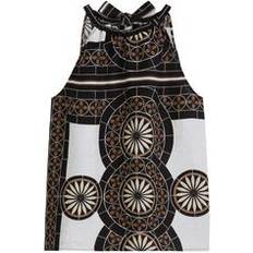 Flare Tank Tops Marc O'Polo Printed Woven Tank Top For Women - Multicolore