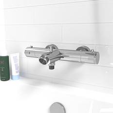 Chrome-plated brass Taps Nes Home Deck Mounted Thermostatic Chrome Bath Filler
