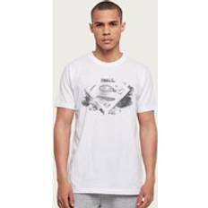 Faded Black And White Logo Superman T-Shirt M