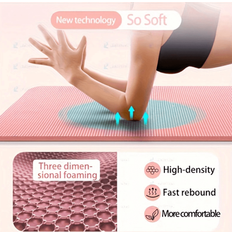 Fitness Shein Extra Thick Non-Slip Yoga Mat