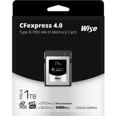 Wise CFexpress 4.0 Type B Pro Mk-III Memory Card 1TB