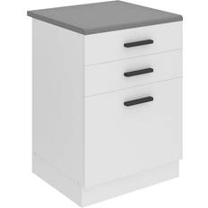 Meubles de Cuisine BELINI Meuble Cuisine Bas Plan Travail SDSZ 2 Tiroirs 1 Porte - Couleur