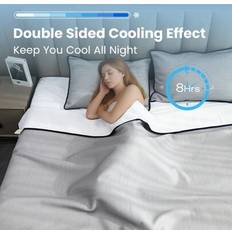 Textiles Shein Cooling Blanket For Hot Sleepers Soft Blankets Grey