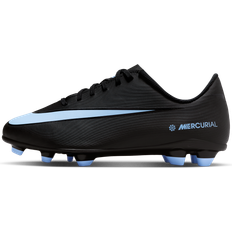 Football Shoes Nike Mercurial Vapor 15 Club FG Junior Football Boot - Black