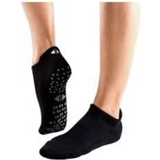 Mens Toesox Ankle Socks - Black