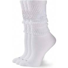 Hue Women's Slouch Sock 3-pack - White