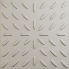 Sheet Materials Ekena Millwork EnduraWall Decorative 3D Wall Panel WP20X20BLGBW