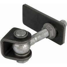 Charnières Locinox Charnières Industrielles 180° À Réglage Tridimensionnel M18 Acier Brut 2 Pièces 2pcs