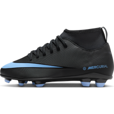 Football Shoes Nike Superfly 10 Club Multi-Ground High-Top Football Boot - Black