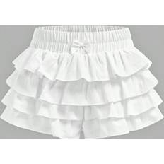 Shein Tween Girls Casual Fashion Solid Color Skirt Shorts