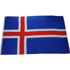 Fahnen Trends4cents Flagge Fahne Island 250 x 150 cm Mit 3 Messingösen