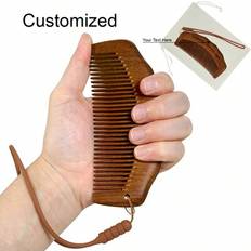 Hair Combs Shein Personalised Custom Wooden Labor Comb