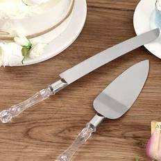 Shein Stainless Steel Knife Set Cake Slicer 2pcs