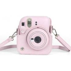 Shein Instant Mini 12 PU Leather Case Pink