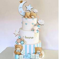 Shein 27pcs Or 5pcs Bear Toppers Cake Decoration