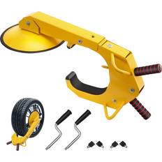 Trailer Locks Dual Heavy-Duty Anti-Theft Tire Clamp Lock