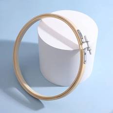 Shein 10pcs Bamboo Embroidery Hoops Ring