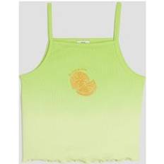 Green Tank Tops Children's Clothing River Island Girls Green Ombre Sleevless Tank Top - Green