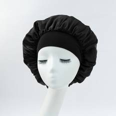 Shein Solid Satin Hair Bonnet Silk Bonnet