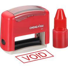 Stamps Uxcell Void Self Inking Stamp With Red Ink