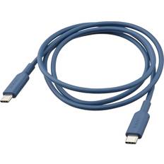 Sittbrunn USB-C Till USB-C Blå 1 m