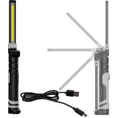 Taschenlampen Kunzer PL-082 COB LED Leuchtmittel Schwarz