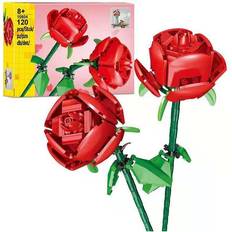 XYTGOGO Icons Roses Flower Set Artificial Plant