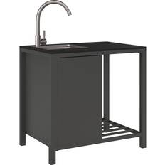 Ambia Garden Outdoorküche Anthrazit