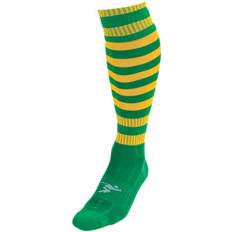 Precision Unisex Adult Pro Hooped Football Socks - Green/Gold