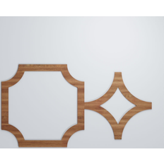 Sheet Materials Ekena Millwork Large Anderson Decorative Fretwork Wood Wall Panels