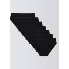 John Lewis Picot Trim Cotton Briefs - Pack