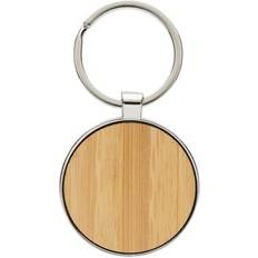 Wallets & Key Holders XD Collection Round Zinc Alloy Recycled Keyring - Silver