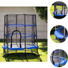 Trampoline Chipolino Trampolin Up Down 140cm Sicherheitsnetz