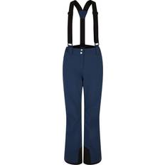 Blue - Women Rain Trousers Dare 2b Womens Ladies Effused II Waterproof Ski Trousers - Blue