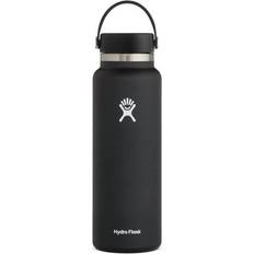Hydro Flask Wide Mouth Black Water Bottle