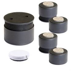 Svarta Bordsben Wagner Möbeltassar System Lounge QuickClick 4-Pack Bordsben 4st