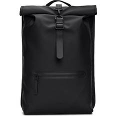 Roll top Tasker Rains Rolltop Rucksack - Black