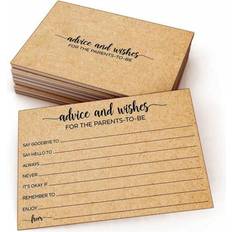 Shein 30pcs Advice And Wishes Cards