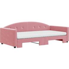 vidaXL 3197335 Pink Sofa 222cm